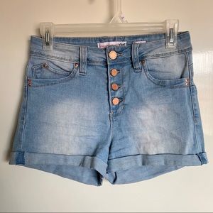 Stretchy Denim Shorts